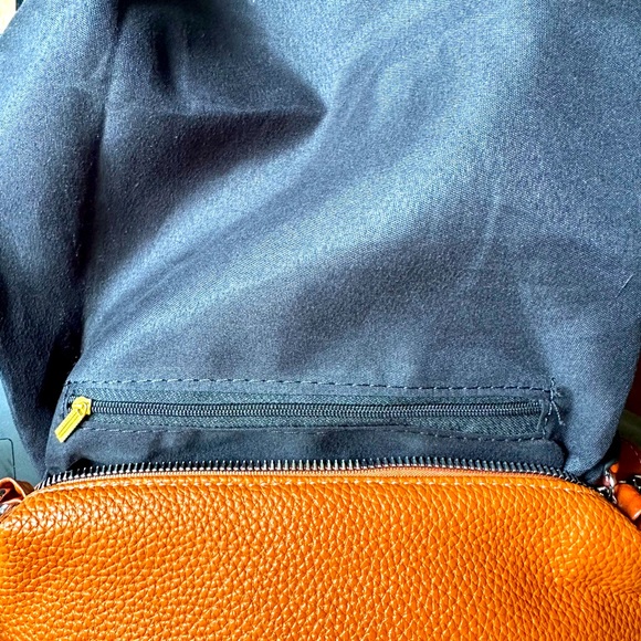 Beautiful camel color crossbody bag - Picture 9 of 10